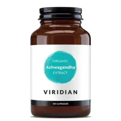 Ashwagandha - indický ženšen extract Viridian 60 kapsúl