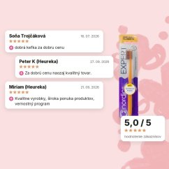 Zubná kefka Soft s držiakom z recyklovateľného bioplastu 6580 štetín oranžová Nordics Oral Care, hodnotenia zákazníkov Zubná kefka Soft s držiakom z recyklovateľného bioplastu 6580 štetín oranžová Nordics Oral Care, hodnotenia zákazníkov