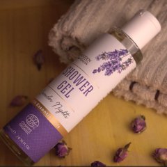 Sprchový gél "Levanduľové noci" Wooden Spoon 200ml