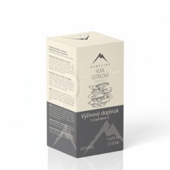 Hliva Ustricová s Vitamínom C Hrotlife 60 cps Hliva Ustricová s Vitamínom C Hrotlife 60 cps