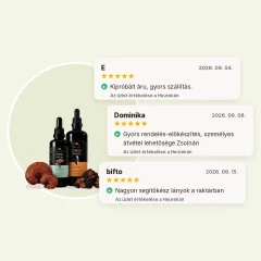 Tavaszi protokoll: Reishi tinktúra 50ml és Chaga tinktúra 100ml Hrotlife