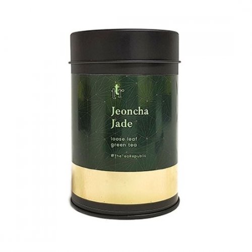 Herbata sypana Jeoncha Jade w puszce The Tea Republic 75g