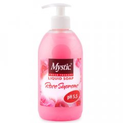 Oczyszczające mydło w płynie o zapachu róż Mystic Biofresh 500ml