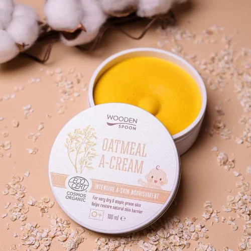 Hydratačné maslo s ovsenými vločkami na atopický ekzém Wooden Spoon 100ml
