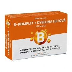B-Complex + Kwas Foliowy PREMIUM MOVit Energy 30 tabletek