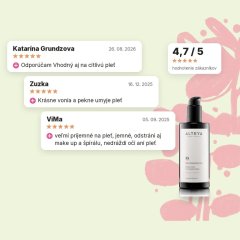 Pleťové čistiace mlieko Bio Damascena Alteya Organics 200 ml, hodnotenia zákazníkov
