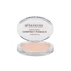 Puder kompaktowy - porcelanowy Benecos 9g