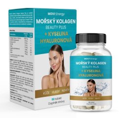 Kolagen morski Beauty Plus + kwas hialuronowy MOVit Energy 90 tabletek Kolagen morski Beauty Plus + kwas hialuronowy MOVit Energy 90 tabletek