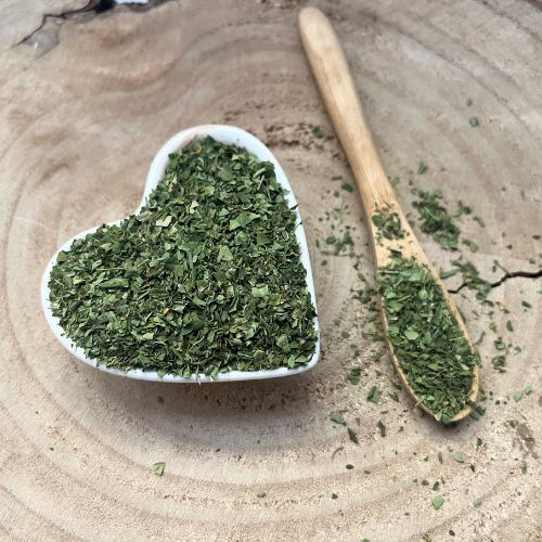 Moringa olejová - list narezaný - Moringa oleifera - Folium moringae Emerosa