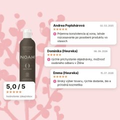 Hydratačný kondicionér na vlasy Sezamový olej s ovsom Noah 250ml, hodnotenia zákazníkov Hydratačný kondicionér na vlasy Sezamový olej s ovsom Noah 250ml, hodnotenia zákazníkov