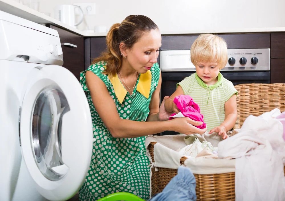 Is fabric softener safe for babies? And how to clean toys they put in their mouths?