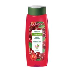 Żel pod prysznic Dzika Czereśnia AROMA NATURAL 400 ml Żel pod prysznic Dzika Czereśnia AROMA NATURAL 400 ml