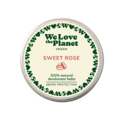Natural Cream Deodorant Sweet Rose We love the planet 35g