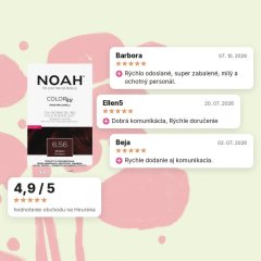 Krémová farba na vlasy mahagánová Noah 140ml, hodnotenia zákazníkov Krémová farba na vlasy mahagánová Noah 140ml, hodnotenia zákazníkov
