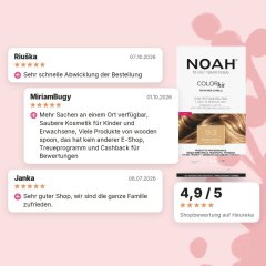Cremige Haarfarbe Kalifornisches Blond Noah 140ml, Kundenbewertung Cremige Haarfarbe Kalifornisches Blond Noah 140ml, Kundenbewertung
