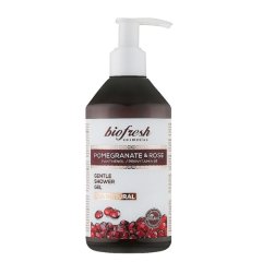 Łagodny żel pod prysznic z pantenolem i B5 Pomegranate & Rose 250ml