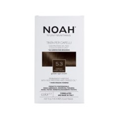 Krémová farba na vlasy zlatá svetlohnedá -COLOR KIT 5.3 GoldenLightBrown- Noah 140ml