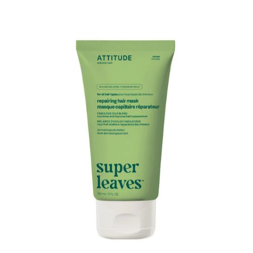 Prírodná vyživujúca a revitalizačná maska ​​na vlasy ATTITUDE Super leaves 150g