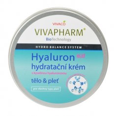 Krem nawilżający do twarzy i ciała z kwasem hialuronowym VIVAPHARM 200 ml