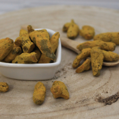 Kurkuma pravá - koreň celý - Curcuma longa - Radix curcumae Kurkuma pravá - koreň celý - Curcuma longa - Radix curcumae