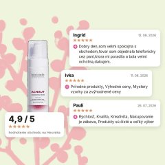 Čistiaca pena pre mastnú a problematickú pleť Acnaut Biotrade 20ml vzorka, hodnotenia zákazníkov
