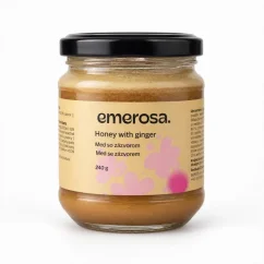 Med so zázvorom Emerosa 240g