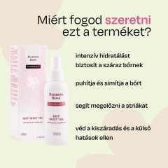 Bőrpuhító testolaj száraz bőrre Diamond Rose Biofresh 150 ml