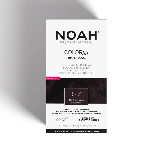 Kremowa farba do włosów fioletowo-brązowa Noah 140ml