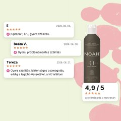 Noah Murumuru vaj és fekete ribiszke tápláló hajmaszk 250ml, vásárlói értékelések