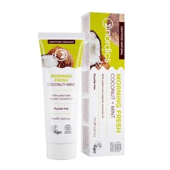 Zubná pasta Natural Morning Fresh Kokosový olej a Mäta NORDICS 75ml Zubná pasta Natural Morning Fresh Kokosový olej a Mäta NORDICS 75ml