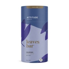 Prírodný tuhý dezodorant ATTITUDE Leaves bar s vôňou morskej soli 85g