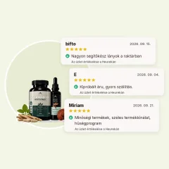 Nyugalom és egyensúly - Reishi tinktúra 50ml és Ashwagandha 90pcs Hrotlife
