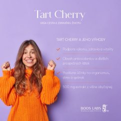 Tart cherry Organic BOOS LABS 120cps