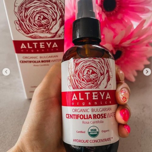 Ružová voda Bio z ruže stolistej (Rosa Centifolia) 240 ml SKLO