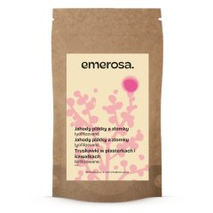 Jahody lyofilizované plátky a zlomky Emerosa