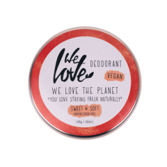 Prírodný krémový deodorant "Sweet & Soft" We love the Planet 48 g