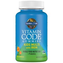 Vitamin Code Multivitamín pre deti so železom na cmúľanie gumíky Garden of Life 90ks