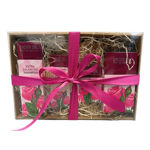 Zestaw upominkowy kosmetyków z luksusowymi perfumami Regina Roses