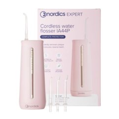 Akumulátorová ústní sprcha IA44P růžová Nordics Oral Care 230ml Akumulátorová ústní sprcha IA44P růžová Nordics Oral Care 230ml