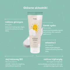 Naturalny krem do opalania sensitive spf 50 Boep 100ml