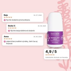 Jemný guľôčkový antiperspirant Odorex Light Deo Biotrade 40ml, hodnotenia zákazníkov Jemný guľôčkový antiperspirant Odorex Light Deo Biotrade 40ml, hodnotenia zákazníkov
