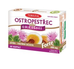 Pestrec + reishi Forte 600mg TEREZIA 60 kapsúl Pestrec + reishi Forte 600mg TEREZIA 60 kapsúl