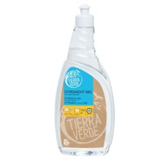 Citrónový gél na vodný kameň (fľaša) Tierra Verde 750ml Citrónový gél na vodný kameň (fľaša) Tierra Verde 750ml