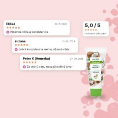 Krém na ruky Kokosové potešenie AROMA 75 ml, hodnotenia zákazníkov Krém na ruky Kokosové potešenie AROMA 75 ml, hodnotenia zákazníkov