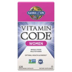 Vitamin Code Multivitamin für Frauen Garden of Life 120 Stk.