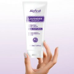 Hydratačný krém na ruky s organickým levanduľovým olejom Lavender 50ml