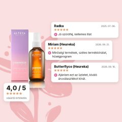 Hidratáló virágos tonik Luminous Rose Alteya Organics 120ml, vásárlói értékelések