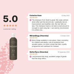 Hydrating Shampoo for Dry Hair Olive Oil and Rice Noah 250ml, customer reviews Hydrating Shampoo for Dry Hair Olive Oil and Rice Noah 250ml, customer reviews