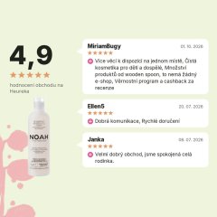 Posilující šampon na vlasy s levandulí Noah 250ml, hodnocení zákazníků Posilující šampon na vlasy s levandulí Noah 250ml, hodnocení zákazníků
