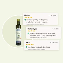 Bio extra panenský olivový olej Kalamata MANI 500ml, hodnotenia obchodu